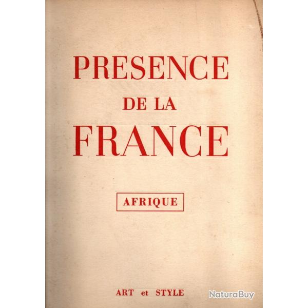 prsence de la france en afrique introduction flix gaillard ministre , art et style 1957