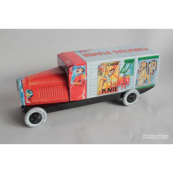 Bote tle Camion publicitaire Cirque Knie Suisse Lckerli Huus