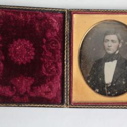 Photographie Daguerréotype XIXe siècle portrait Homme