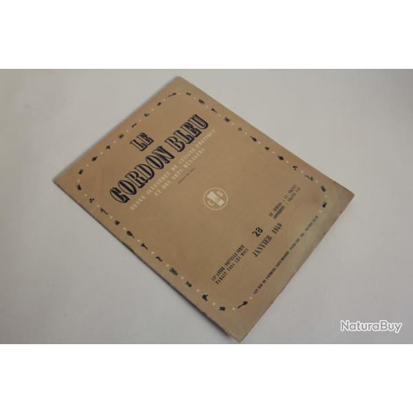 Le Cordon Bleu Revue illustre cuisine n28 anne 1949