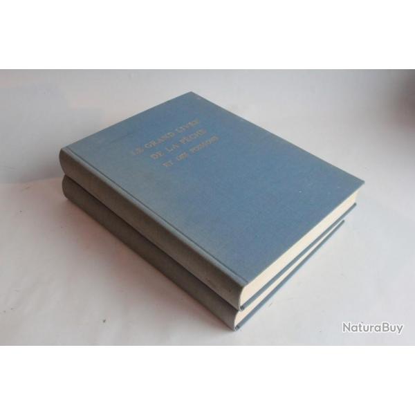 Le grand livre de la pche et des poissons T1-2 Emile Dottrens 1952