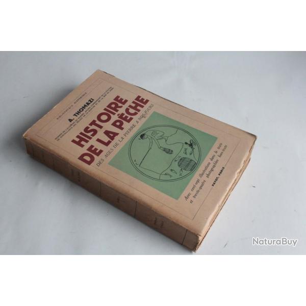 Livre Histoire de la pche A. Thomazi 1947