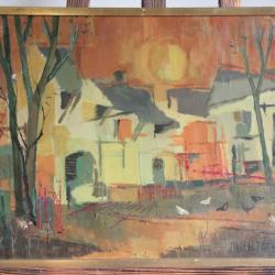Tableau Peinture à l'huile Hans ECKERT
