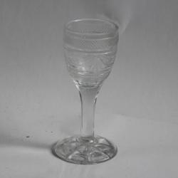 Verre à liqueur cristal XIXe siècle