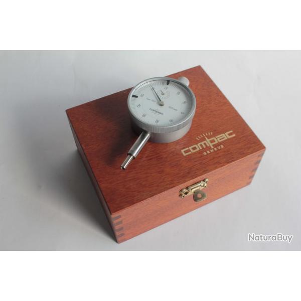 Comparateur de prcision Appareil de mesure mcanique Compac 523 Genve