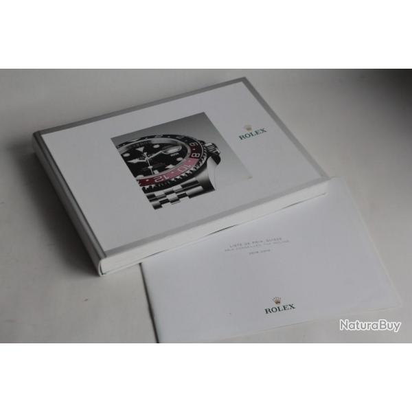 ROLEX Catalogue Montres 2018-2019 + Liste prix