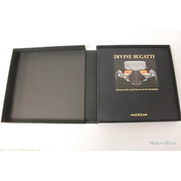 Livre Divine Bugatti histoire chef d'oeuvre mcanique 1991