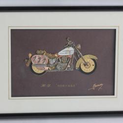OEuvre horlogère Moto Harley Davidson Heritage Étienne Marro