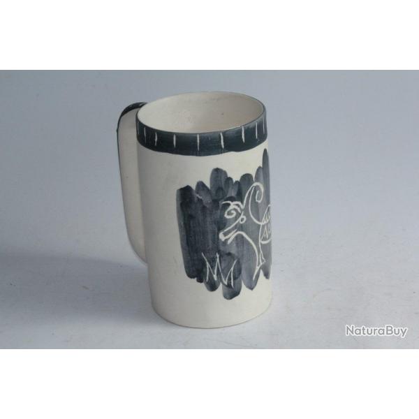 Tasse cramique Confiserie du Lion d'Or Villers Cotterets