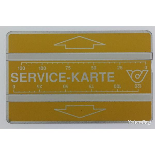 Tlcarte de service Landis & Gyr Service-Karte 341K Autriche