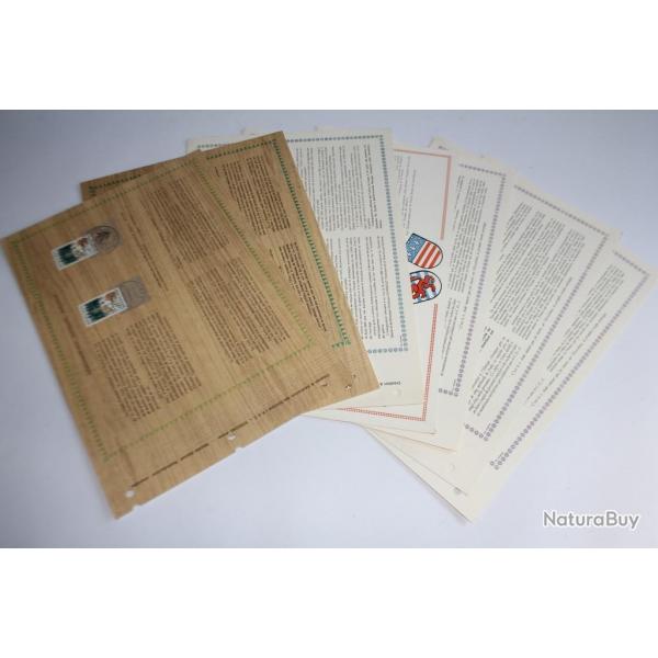 Documents philatlique dit par PAC 1965