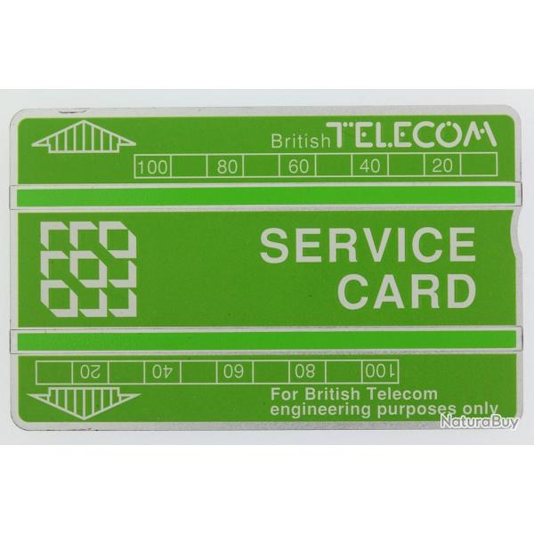 Tlcarte de service Landis & Gyr Service Card 326B Royaume-Uni
