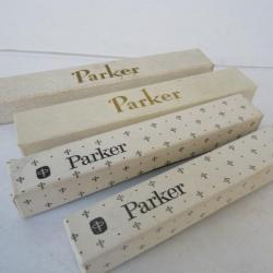 Quatre boites pour stylo PARKER Objets d'écritures