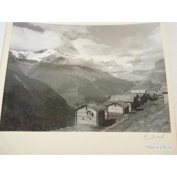 Grande Photographie Haute-Savoie Montagne BOREL