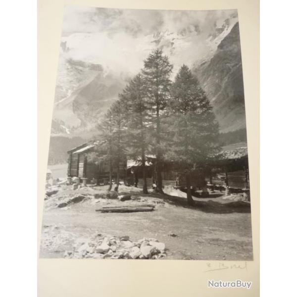Grande Photographie Haute-Savoie Montagne BOREL