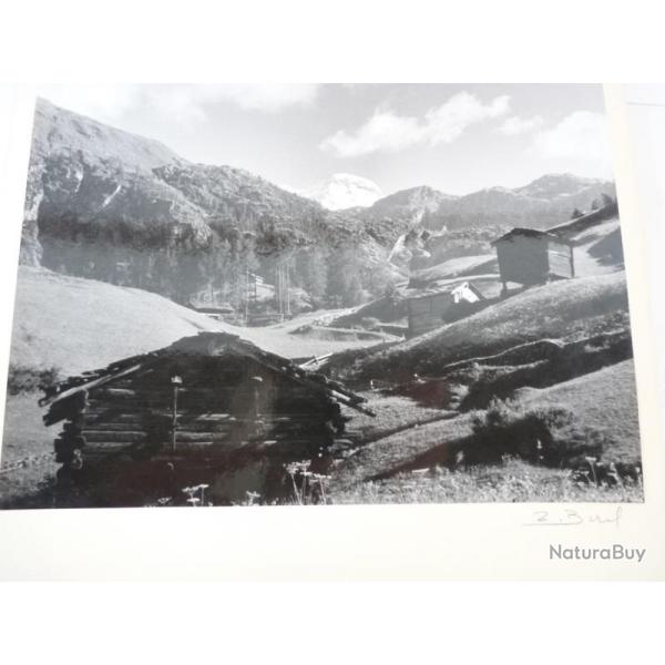 Grande Photographie Haute-Savoie Montagne BOREL