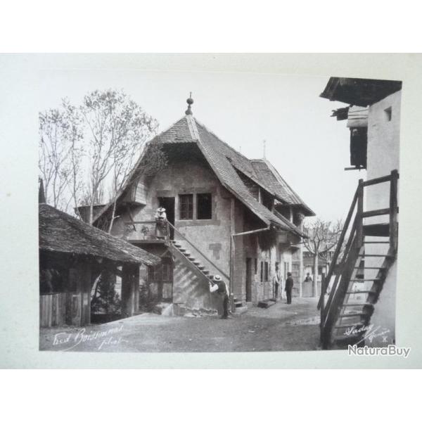 Photo Fred BOISSONNAS 1896 Pinte Vaudoise X Suisse