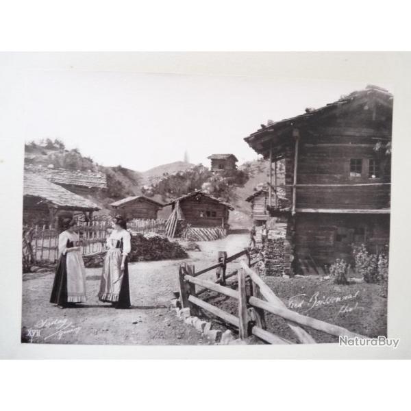 Photo Fred BOISSONNAS 1896 Valais Suisse XVII