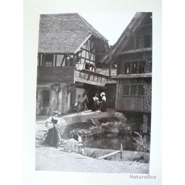 Photo Fred BOISSONNAS 1896 Lavandire VI Suisse