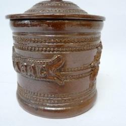 Pot à tabac Grès de Beauvaisis