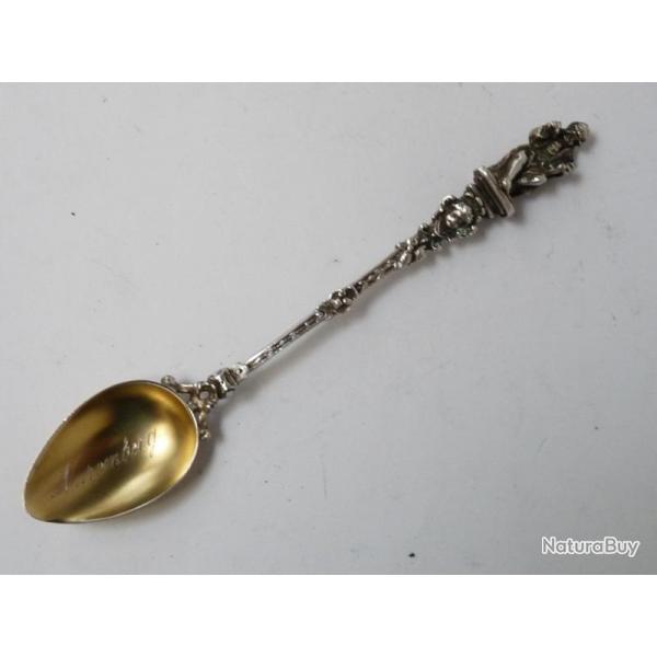 Cuillre souvenir argent Nuremberg Allemagne Argenterie Art de la table