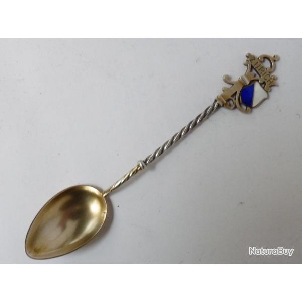 Cuillre souvenir argent Zurich Suisse Argenterie Art de la table