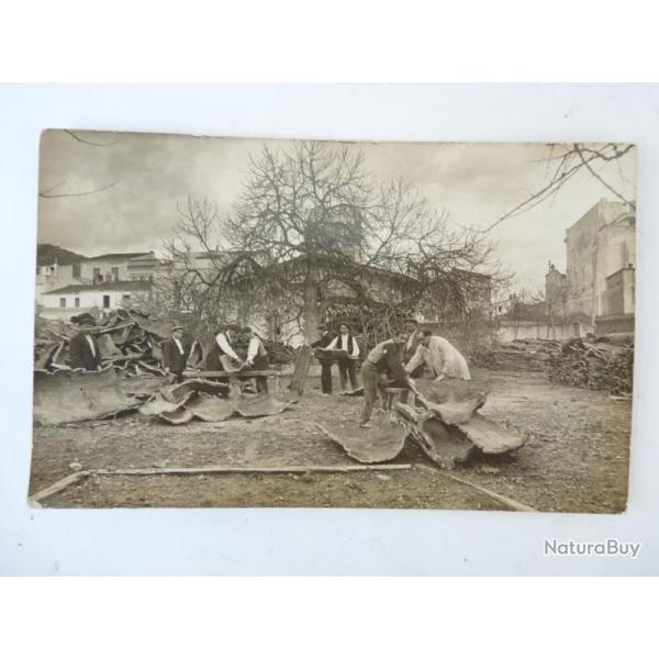 CPA Photo corage du Lige Dmasclage Fabricant Vieux Mtier