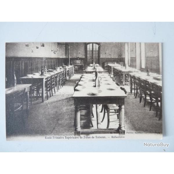 CPA 01 Ain Trvoux cole Primaire Suprieure des Filles Rfectoire Carte