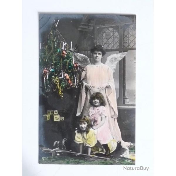 CPA Fantaisie Nol Ange GLCO 1020/1 Oranotypie ? Carte Postale