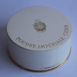 Boite à poudre IMPÉRIALE CEDIB  Ingénuité parfum cosmétique