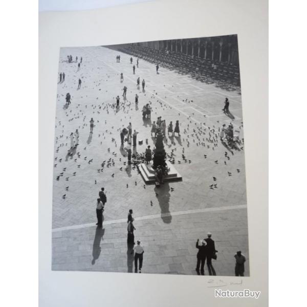 Photographie d'art Zo BOREL Venise Place Saint Marc