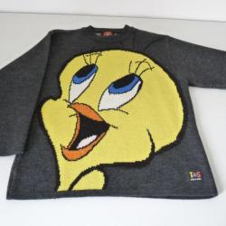 Pull LOONEY TUNES titi cartoon WARNER BROSS  vêtement