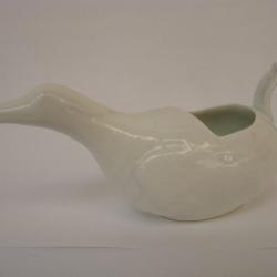 Canard de malade porcelaine