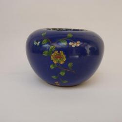 Vase émaux cloisonnés Chine antiquités