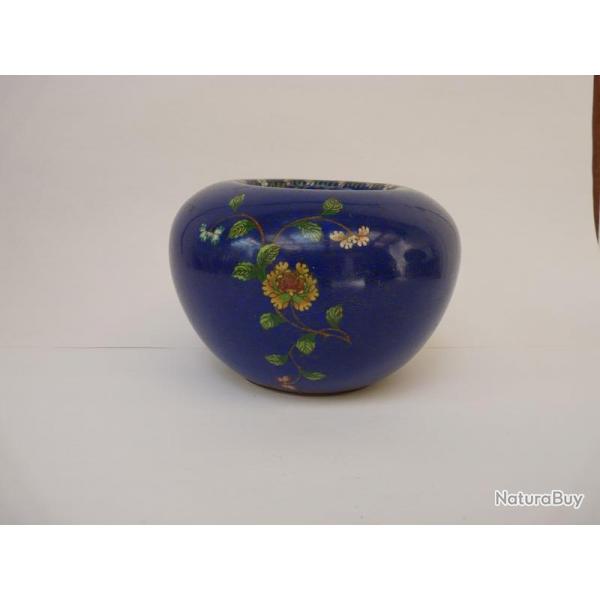Vase maux cloisonns Chine antiquits