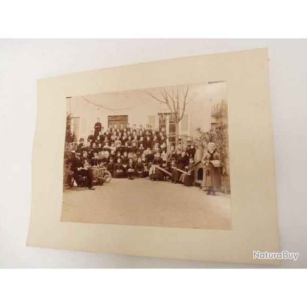 Photo ancienne d'poque 1890 F. Perret Paris cole