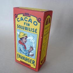Boite chocolat FAVARGER 1910/30 collections publicités