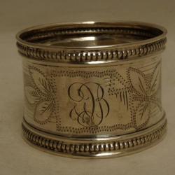 Rond de serviette argent  Art de la table