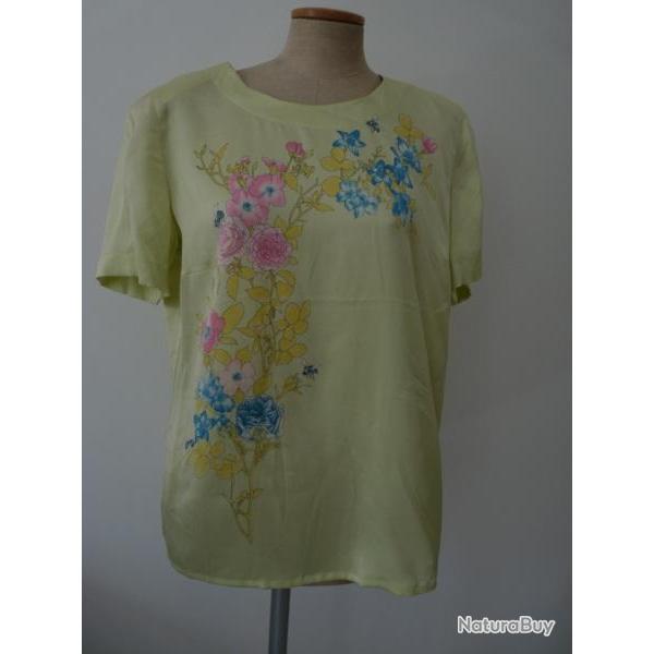 ESCADA Haut soie vintage T 40