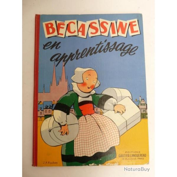 BD Bcassine en apprentissage 1951 PINCHON Bande dessine