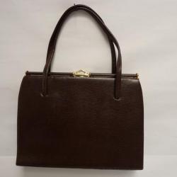 Ancien Sac à main Cuir accessoire de mode vintage