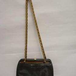 Ancien Sac à main lézard accessoire de mode vintage