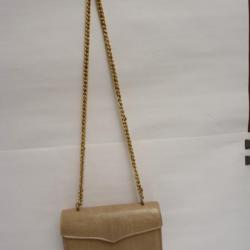 Ancien Sac à main lézard accessoire de mode vintage