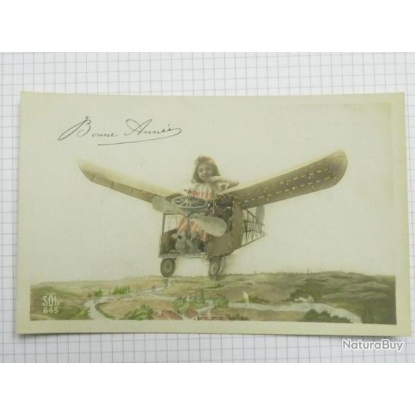 CPA Bonne Anne Avion Aviation Carte Postale