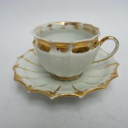 MEISSEN Tasse porcelaine XIXe siècle