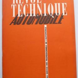 RTA Revue Technique Automobile N°39 1949 Auto Citroen 15 Six