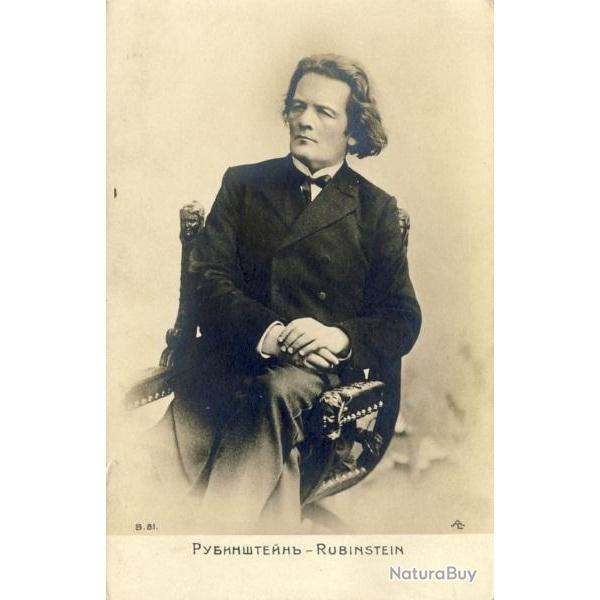 CPA Clbrit Musicien Rubinstein