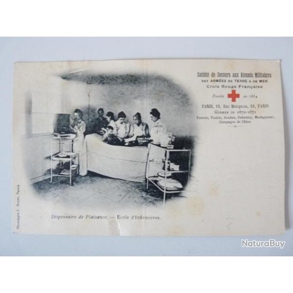CPA Croix Rouge Franaise coles d'Infirmires Secours Armes Militaire