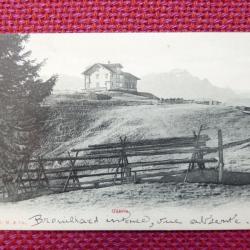 CPA Suisse Appenzell Gäbris Gasthaus Restaurant Montagne Carte postale
