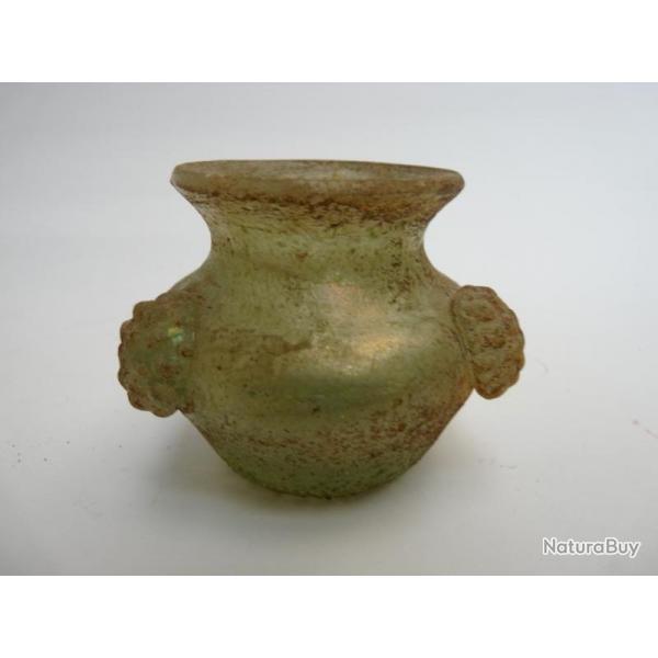 Vase verre iris Style Antique